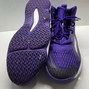 adidas | Shoes | Adidas Sm Exhibit A Mid Purple Basketball  display picture 3